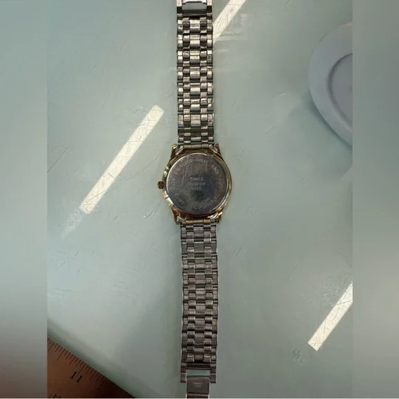 Swiss Military Mens Watch Model 5422 White Dial Date Stainless Steel - Picture 6 of 7